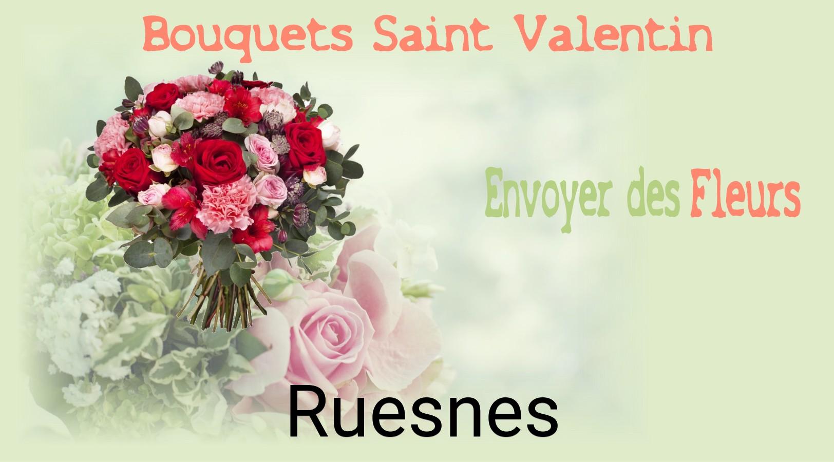 Roses de Saint-Valentin livrées à Ruesnes